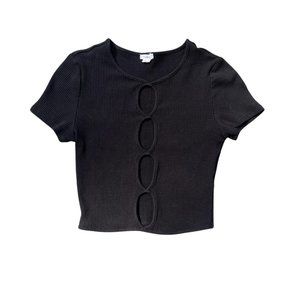 Garage Peek A Boo Cropped Tee